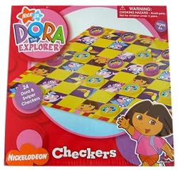 Nick Jr Boardgame - Dora The Explorer checkers