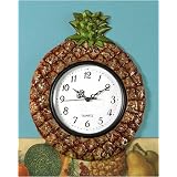 Pineapple Wall Clock by Popular Home Collections