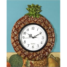 Pineapple Wall Clock by Clocks