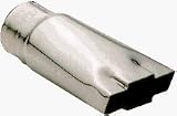 Pilot Chrome Chevy Bowtie Exhaust Tip (Large)