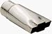 Automotive : Pilot Chrome Chevy Bowtie Exhaust Tip (Large)