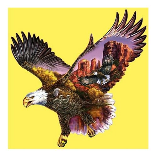 Sunsout Ancient Guardian Shaped 1000 Piece Jigsaw Puzzle