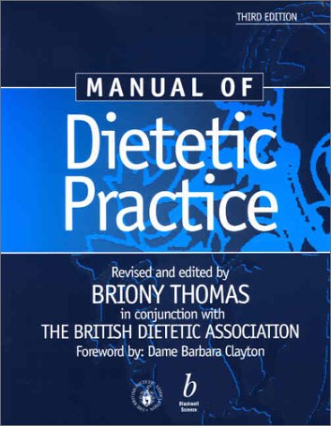Manual of Dietetic Practice
