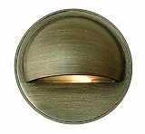 Hinkley Lighting 16801MZ Hardy Island 20-Watt T-3 Bi Pin Light Bulb Low Voltage Deck Sconce Light, Matte Bronze Finish