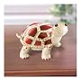 Ruby Radiance Turtle Music Box: Unique Musical Turtle Art Decor Gift by Ardleigh Elliott