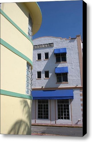 Miami Deco Canvas Print / Canvas Art - Artist DJ Florek