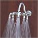 Octo Spray ll Brushed Nickel Shower Head w/4