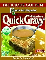 Road's End Organics Gluten Free Golden Gravy Mix, Organic, 1-Ounce Pouches (Pack of 12)