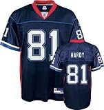 James Hardy Jersey: Reebok Navy Replica #81 Buffalo Bills Jersey - Medium