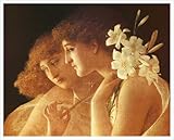 IMAGE OF Two Angels Art Print Poster by Charles Francois Sellier