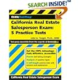 CliffsTestPrep California Real Estate Salesperson Exam: 5 Practice Tests (CliffsTestPrep)
