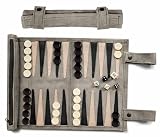SONDERGUT Reise Backgammon cream