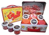 Elmo Cupcake Kit in Collectible Tin #1 by Crispie Sweets - Sprinkles and Baking Cups Set