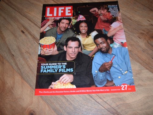 Life Magazine-May 27, 2005 issue-The Stars of Madagascar on...their kids, funny movies, and childhood memories. David Schwimmer, Jada Pinkett Smith, Ben Stiller and Chris Rock.