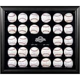 Mounted Memories Milwaukee Brewers 30 Ball Mahogany Baseball Display Case