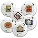 Jill Butler Plates, Olive Branch, Set/6
