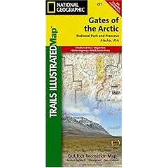 Gates of the Arctic National Park & Preserve, AK - Trails Illustrated Map #257 (National Geographic Maps: Trails Illustrated)
