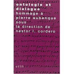 Ontologie et dialogue : m�langes en hommage � Pierre Aubenque
