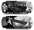 Me and My Guitar Decorative Protector Skin Decal Sticker for Sony Playstation PSP Slim / PSP 3000