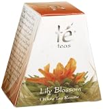 Te Teas Lily Blossom, Single Serve Blossoming Tea, 0.25-Ounce Boxes (Pack of 30)