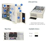 SUPERMICRO SC743T-R760 e.ATX Beige Tower 4U RM Chassis 760W(2+1 380W) EPS12V System Cabinet
