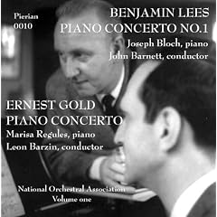 Benjamin Lees: Piano Concerto