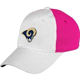 Reebok St. Louis Rams Breast Cancer Awareness Women's Slouch Adjustable Hat Adjustable