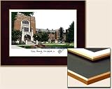 Purdue University Collegiate Laminated Framed Collegiate 18x14 Lithograph
