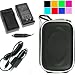 Canon Nb-4l Nb4l Charger Set + Camrea Case for Canon Powershot Sd30 Sd40 Sd200 Sd300 Sd400 Sd430 Sd450 Sd600 Sd630 Sd780 Sd960is Sd1100i