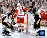 Sidney Crosby & Jarkko Ruutu Celebrate Crosby's Goal Game 3 of the 2008 NHL Stanley Cup Finals; #12 , 10x8