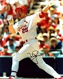 Mark McGwire Autographed/Hand Signed St. Louis Cardinals 8x10 Photo (JSA)