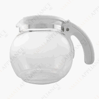 Capresso 4449.02 Coffeemaker 12 Cup Glass Carafe with Lid, White by Capresso