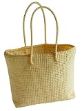 Designer 100% Handmade Light Yellow Plastic Bag