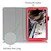 Hisense Sero 8 Case Cover, FYY Premium Soft Folio Leather Case for Hisense Sero 8 Red
