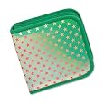 Lenticular CD DVD Case / Wallet (Holds 24) R-12G Green Star