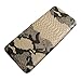 Chicastic Faux Snakeskin Leather Flat Hard Case Large Clutch Wallet