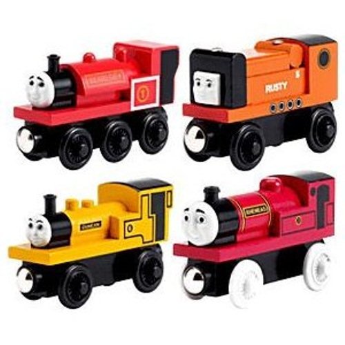 Learning Curve Brands Thomas and Friends Wooden Railway - Narrow Gauge Engine Giftpack