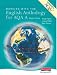 Working with the English Anthology for AQA/A