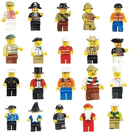 Generic Men People Minifigures Toy (Lot of 20)