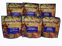 AlpineAire Foods Freeze-Dried Breakfast Sampler
