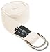 Hugger Mugger D-Ring Yoga Strap 8-Foot (Natural)