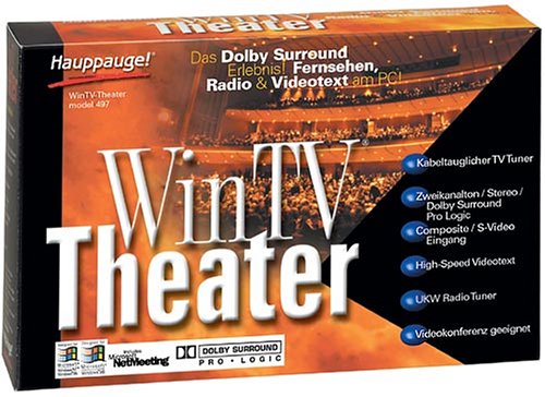 Childrens Toyshop  Electronics : Hauppauge WinTV Theater - TV tuner / video input adapter - PCI - NTSC, PAL