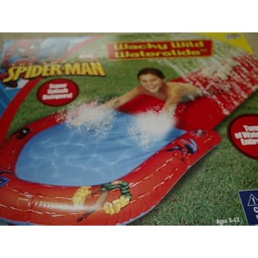 The Incredible Spiderman Wacky Wild Water Slide