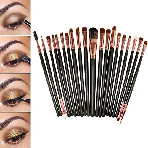 New Makeup 20pcs Brushes Set Soft Powder Foundation Eyeshadow Eyeliner Lip Brush