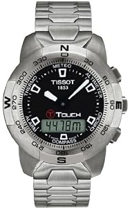 Tissot T-Touch Steel Analog/Digital Multifunction Black Mens Watch T33.1.588.51