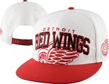 Detroit Red Wings NHL 47 Brand Vintage White Blockhouse MVP Snap back Hat