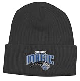 Orlando Magic Black Basic Logo Cuffed Knit Hat