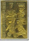 24kt Gold First 5 MLB Hall of Fame Baseball Card