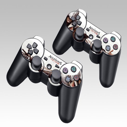 Assassins Design Skin Decal Sticker for the PS3 (Playstation 3) Controller (2pcs in 1)