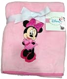Disney Minnie Mouse Coral Fleece Baby Blanket